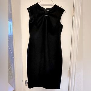 Leslie Fay Black Dress Size 4
